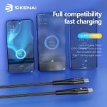 SIKENAI 1.2M 66W Fast Charging Cable Type-C to Type-C CX-60 - Image 3