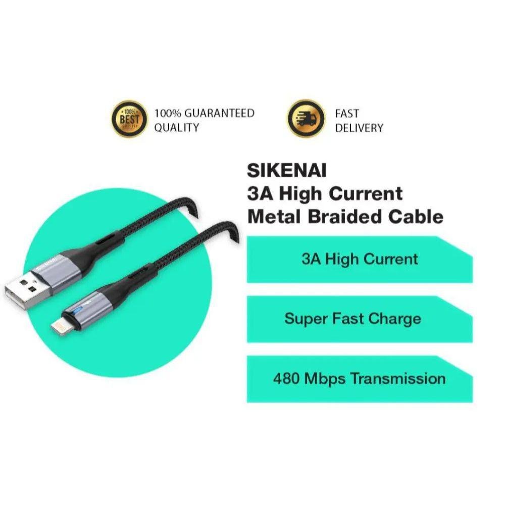 03a45d24ad70993023d98a0403afc164-1.jpg SIKENAI 5A Lightning Cable CX-8 - Image 1