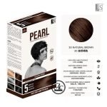 JS Black Pearl Hair Dye Shampoo And Conditioner (60ML+60ML) 5Minutes 100% Grey Hair Coverage - Image 3