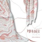 Laura Hijab Marble Peach