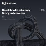 SIKENAI 66W Fast Charging Data Cable Type-C SX-25 - Image 3