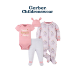 Gerber Bunny Ballerina Outfit Set 4pcs