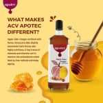 Apotec Apple Cider Vinegar with Honey 750ml - Image 2