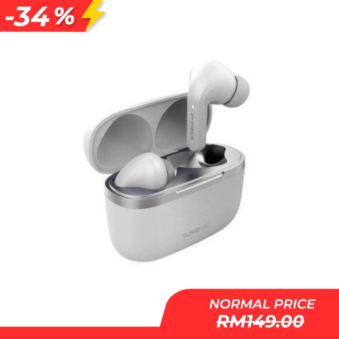 18cb5e41385b2afb45897f346d459994-1.jpg SonicGear Earpump TWS 1 – White - Image 1