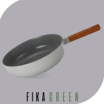 Neoflam FIKA Green Wok with Glass Lid 26cm