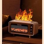 Cozy Flame Mist Diffuser – USB Fireplace Humidifier with Thick Fog & Aroma Spray - Image 4