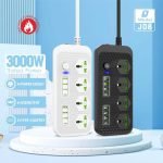 4 Power Socket 6 Usb Output 2 Type C Output Power Socket - Image 3