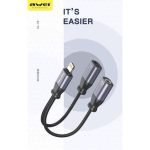 Awei IP Male To 3.5mm +IP Female Adapter 2A CL-73