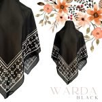 Tudung Ria Bawal Printed Warda - Image 3