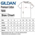 GILDAN Premium Cotton T-Shirt – White - Image 3