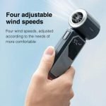 Valore Led Display Hi-Speed Portable Fan FA-013-Black - Image 3