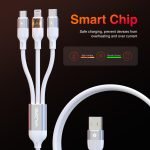 Valore 3-In-1 USB-A To Usb-C/Ip/Micro-B Cable (1.2M) CA-026 - Image 4