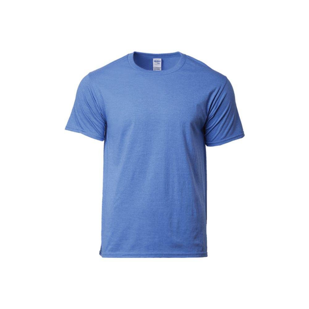 32902100cfc215f2089df60c63037148-2.jpg GILDAN Premium Cotton T-Shirt – Heather Royal - Image 1