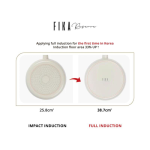 Neoflam FIKA Reserve Casserole with Glass Lid 22cm - Image 3