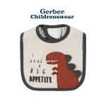 Gerber Boys Dino Bibs 3pcs - Image 3