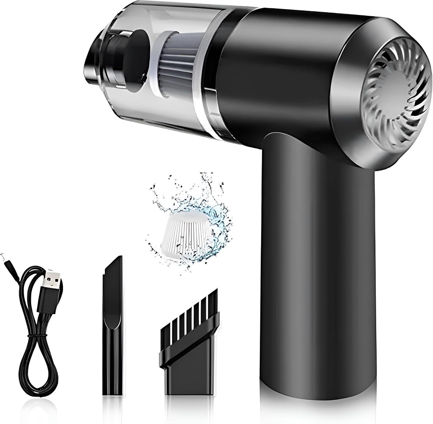 3c54596029897f4323301528d9f06e0d-2.jpg 9000Pa Mini Cordless Rechargeable & Portable Car Vacuum for Home Office - Image 1