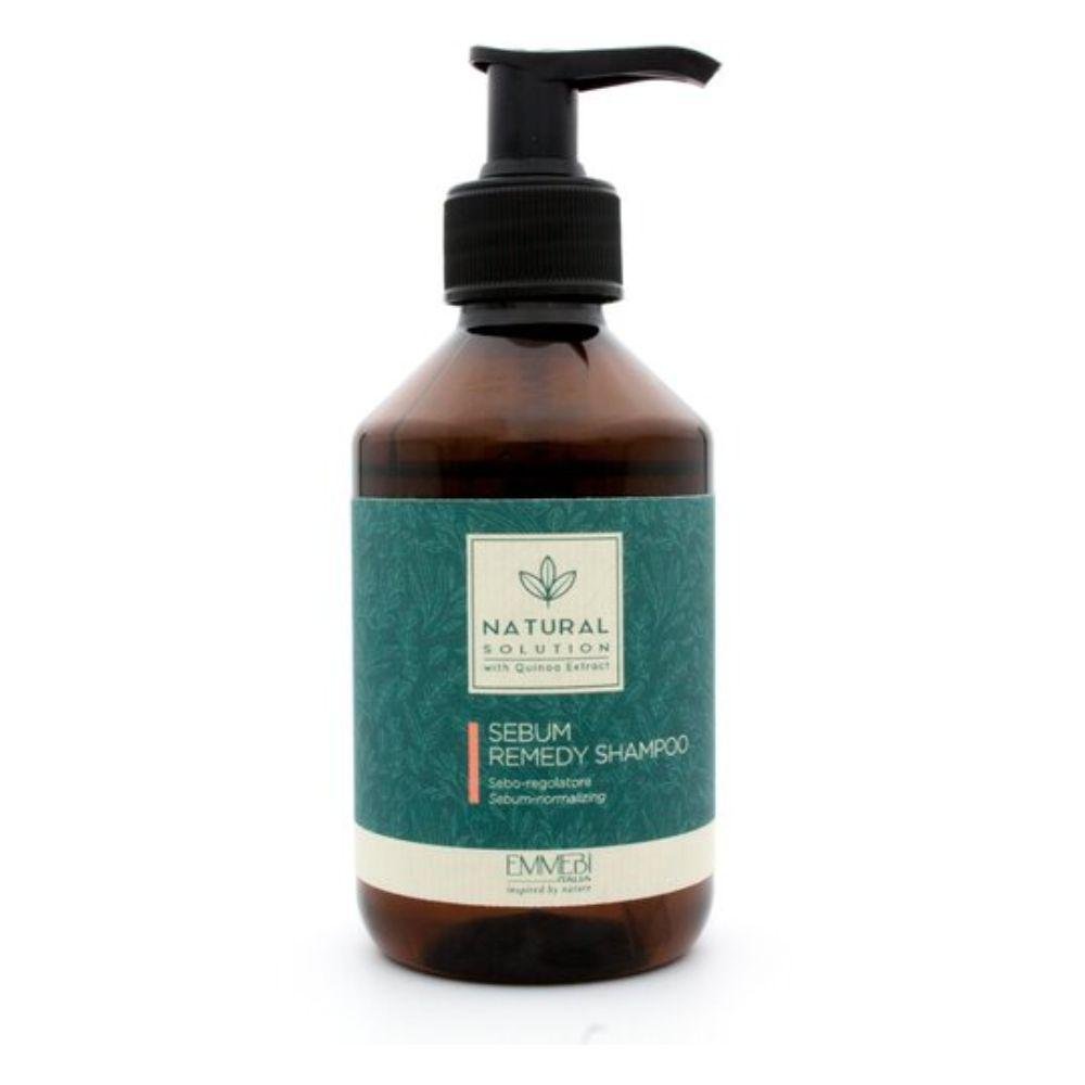 3f617b6ff538842ae96ca081550c8ab3.jpg Emmebi Italia Nat Solutions Sebum Shampoo 250ml - Image 1