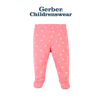 Gerber Baby Girl Princess Outfit Set 4pcs - Image 3