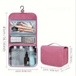 Waterproof Hanging Toiletry Bag Cosmetic Makeup Pouch - Image 3