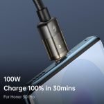 Mcdodo 1.2M Transparent Fast Charging Cable Type-C CA-3150 - Image 5