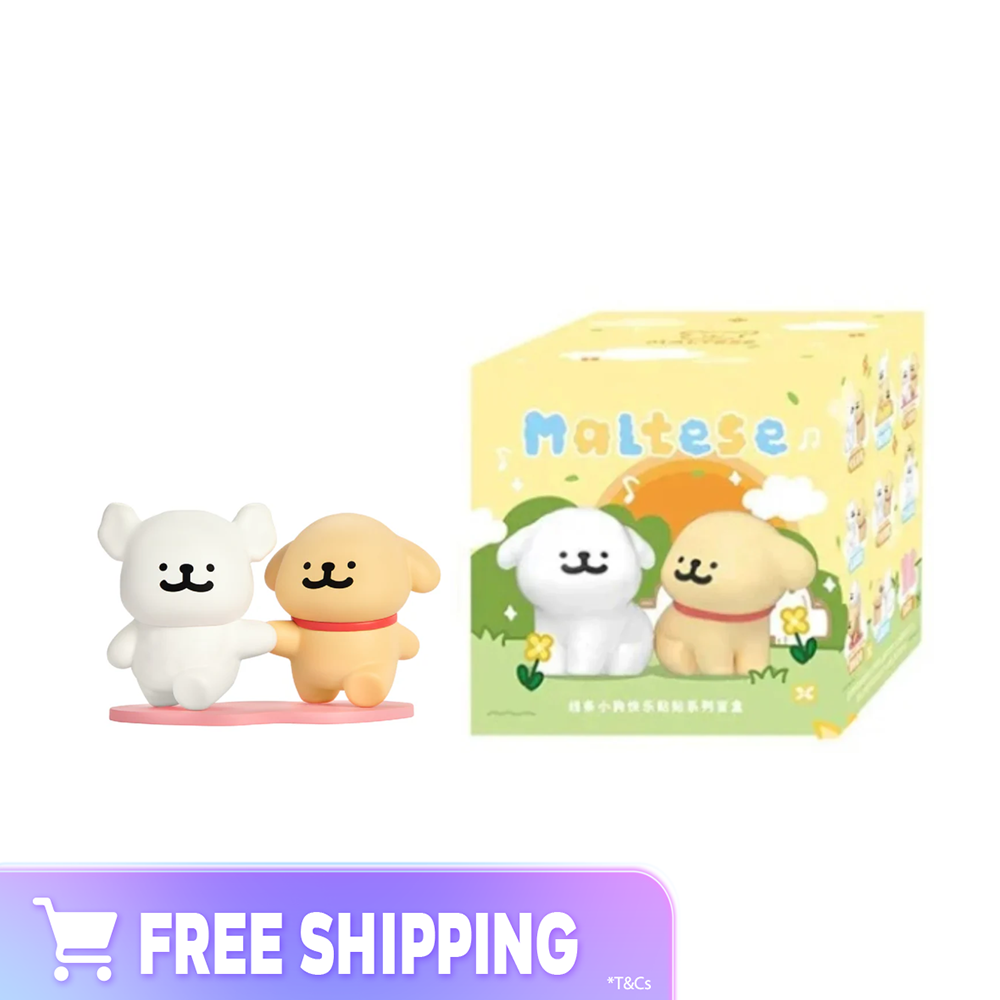 45107ad684335bed787f46a490bbaf1d.png FUNISM MALTESE-Happy Snuggling Series Blind Box - Image 1