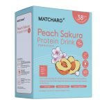 Matcharo Protein Drink – Peach Sakura