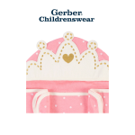 Gerber Girls Princess Bath Wrap - Image 2