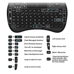 Wireless Mini Keyboard LED Light i8 - Image 4