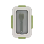 Lunch Box With 2 in 1 Spoon with Fork