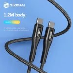 SIKENAI 1.2M 66W Fast Charging Cable Type-C to Type-C CX-60 - Image 6