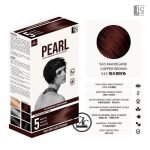JS Black Pearl Hair Dye Shampoo And Conditioner (60ML+60ML) 5Minutes 100% Grey Hair Coverage - Image 4