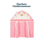 Gerber Girls Princess Bath Wrap