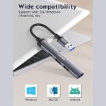 Ldnio 4-In-1 USB  Adapter Dock Station DS-44C - Image 2