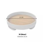 Harii Potter White Round Tray - Image 12