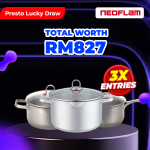 [PRESTO LUCKY DRAW] Neoflam Cookware Set (Worth RM827) (3x Entries)
