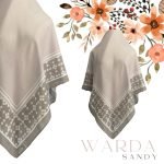 Tudung Ria Bawal Printed Warda