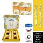 Noto Blissful Honey Gift Box (60ml x 4) - Image 4