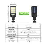 LED Solar Light with 3 Modes C120 - Image 7