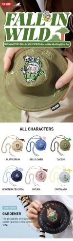The Monsters Fall in Wild Series – Bucket Hat Mini Bag Blind Box - Image 2