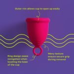 ButterCup Menstrual Cup Combo – Purple M - Image 3