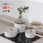 Neoflam FIKA Reserve Casserole with Glass Lid 22cm - Image 6