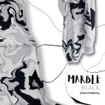 Laura Hijab Marble Black - Image 2