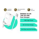 SIKENAI Quick Charger with Android X3 UK