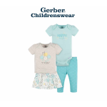 Gerber Baby Girl 3D Bee Outfit Set 4pcs - Image 7