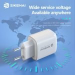 SIKENAI Dual Port Quick UK Charger QC-3 - Image 4