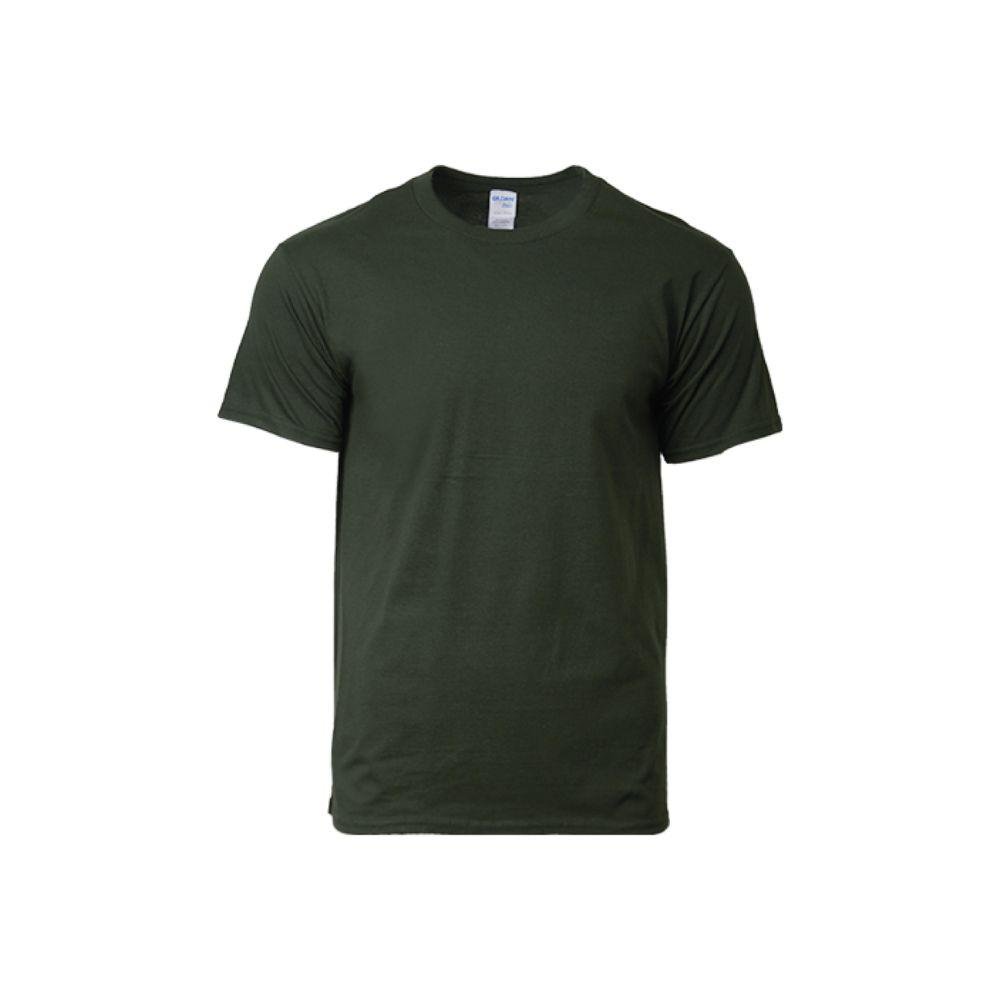 8705b5b42f6d3edc1dcf8afe0702f19e.jpg GILDAN Premium Cotton T-Shirt – Forest Green - Image 1