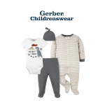 Gerber Baby Boy Dino Outfit Set 4pcs