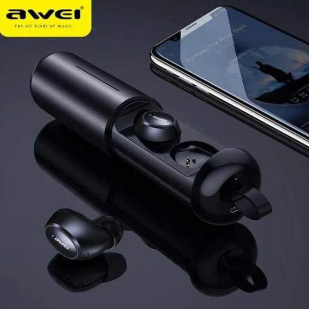 882e92e607b6704dee38cb06909627e2.jpg Awei True Wireless Earbuds With Charging Case TWS T55 - Image 1