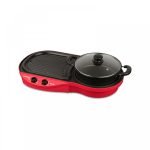 Cornell 2 in 1 Grill & Steamboat Non-stick Coating plate Pan