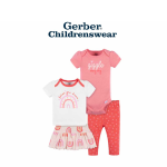 Gerber Rainbow Outfit Set 4pcs - Image 7